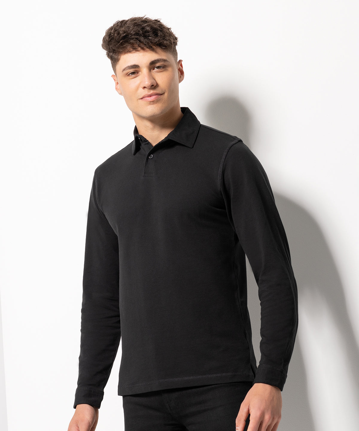 Sf Long Sleeve Stretch Polo