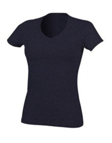 Sf Feel Good Women's Stretch V-Neck T-Shirt