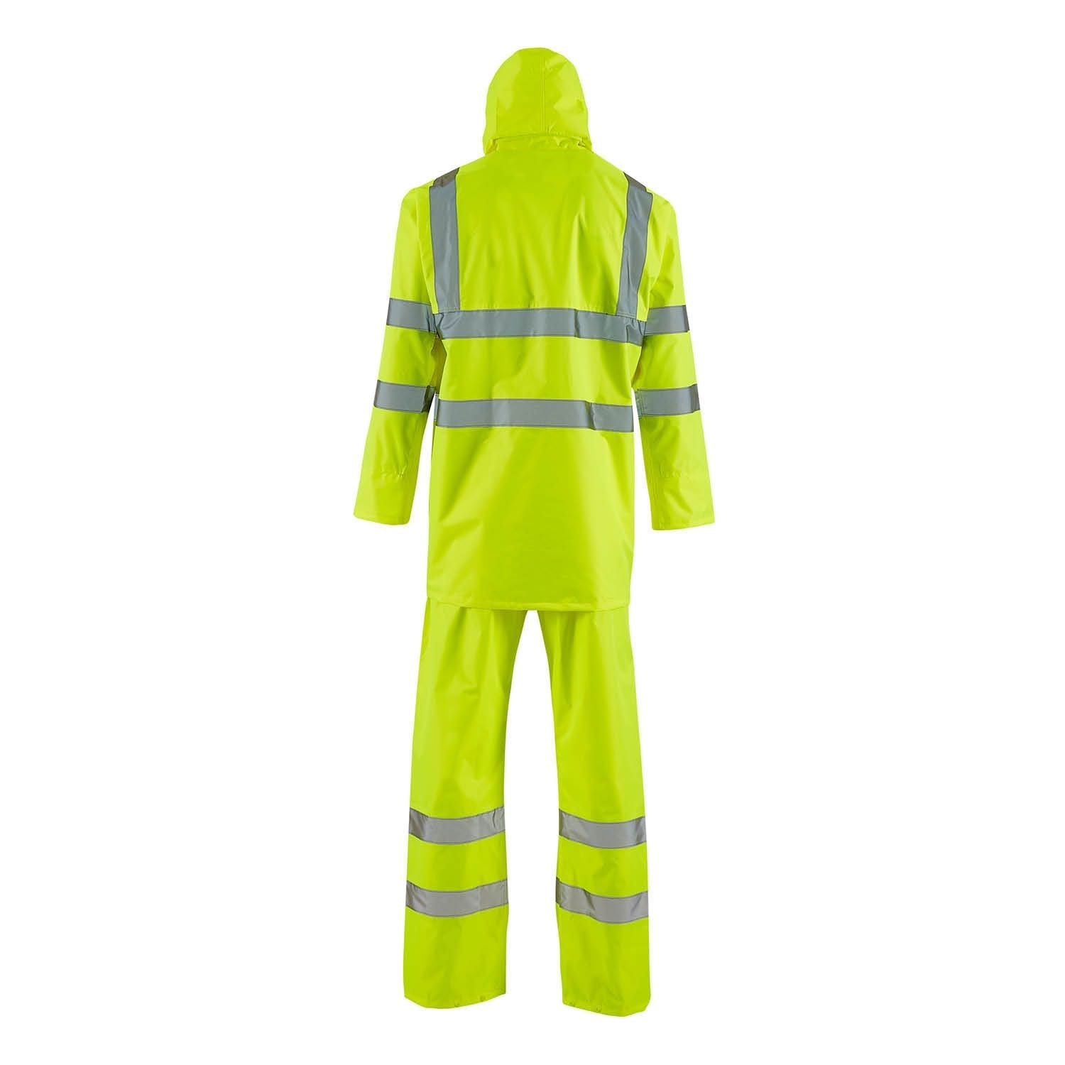 Supertouch Hi-Vis Yellow Lite Rainsuit