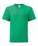 Fruit Of The Loom Kids Iconic 150 T - Kelly Green