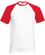 Fruit Of The Loom Short Sleeve Baseball T