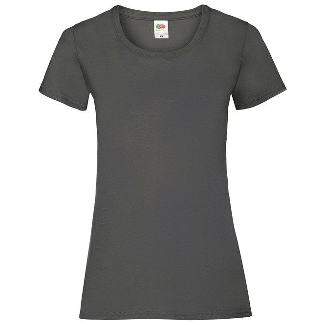 Fruit Of The Loom Women's Valueweight T - Light Graphite