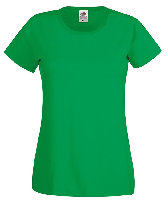 Fruit Of The Loom Women's Original T - Kelly Green