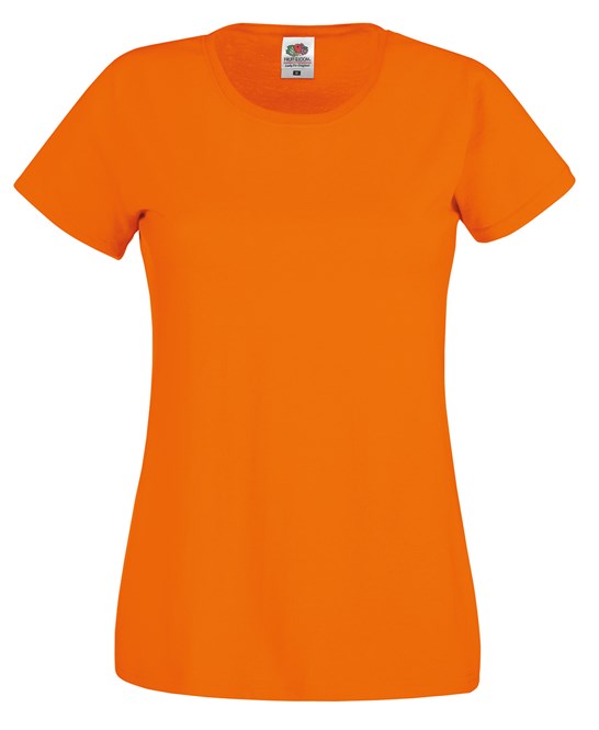 Fruit Of The Loom Women's Original T - Orange