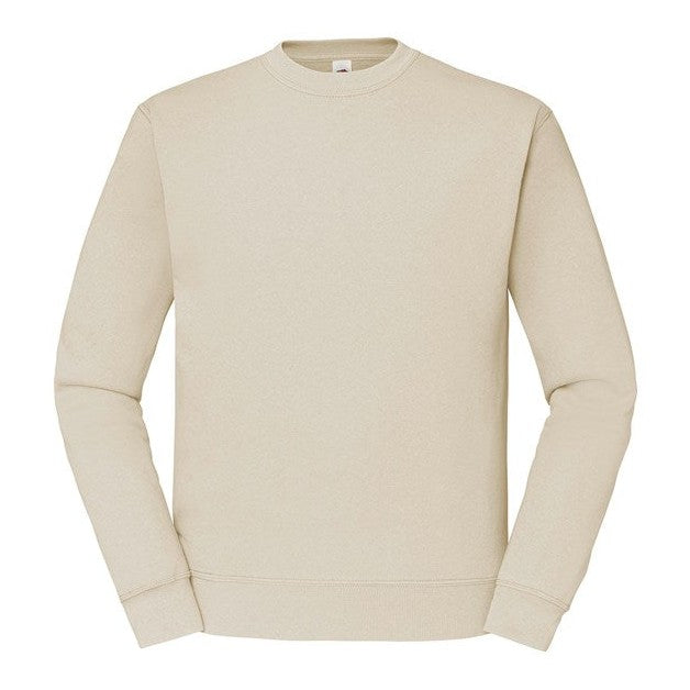 Fruit Of The Loom Classic 80/20 Set-In Sweatshirt- Natural