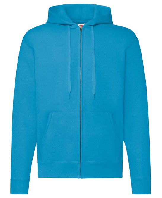 Fruit Of The Loom Classic 80/20 Hooded Sweatshirt Jacket