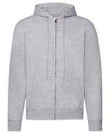 Fruit Of The Loom Classic 80/20 Hooded Sweatshirt Jacket