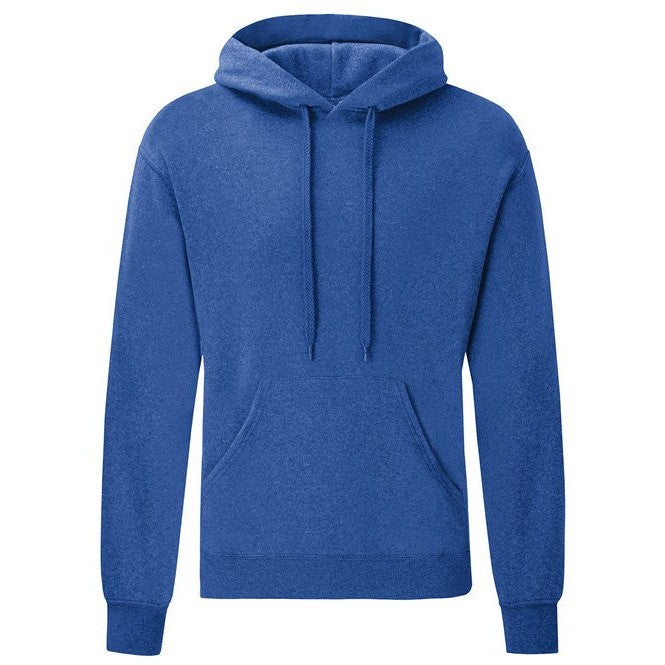 Fruit Of The Loom Classic 80/20 Hooded Sweatshirt - Heather Royal