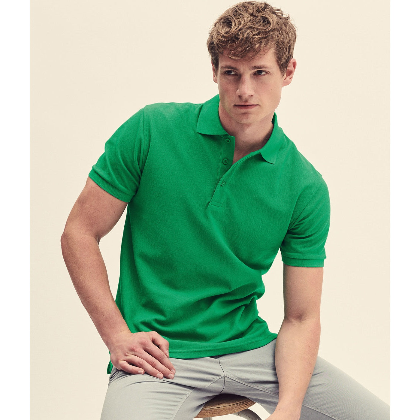 Fruit Of The Loom Premium Polo - Orange
