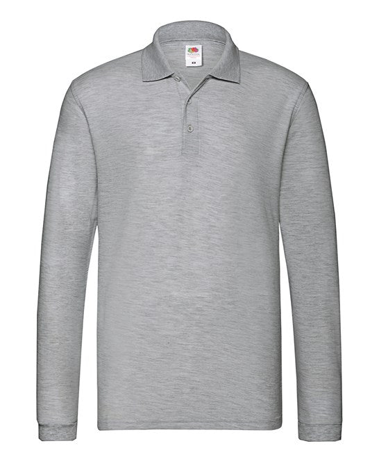 Fruit Of The Loom Premium Long Sleeve Polo