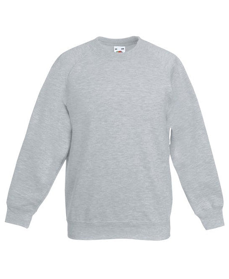 Fruit Of The Loom Kids Classic Raglan Sweatshirt