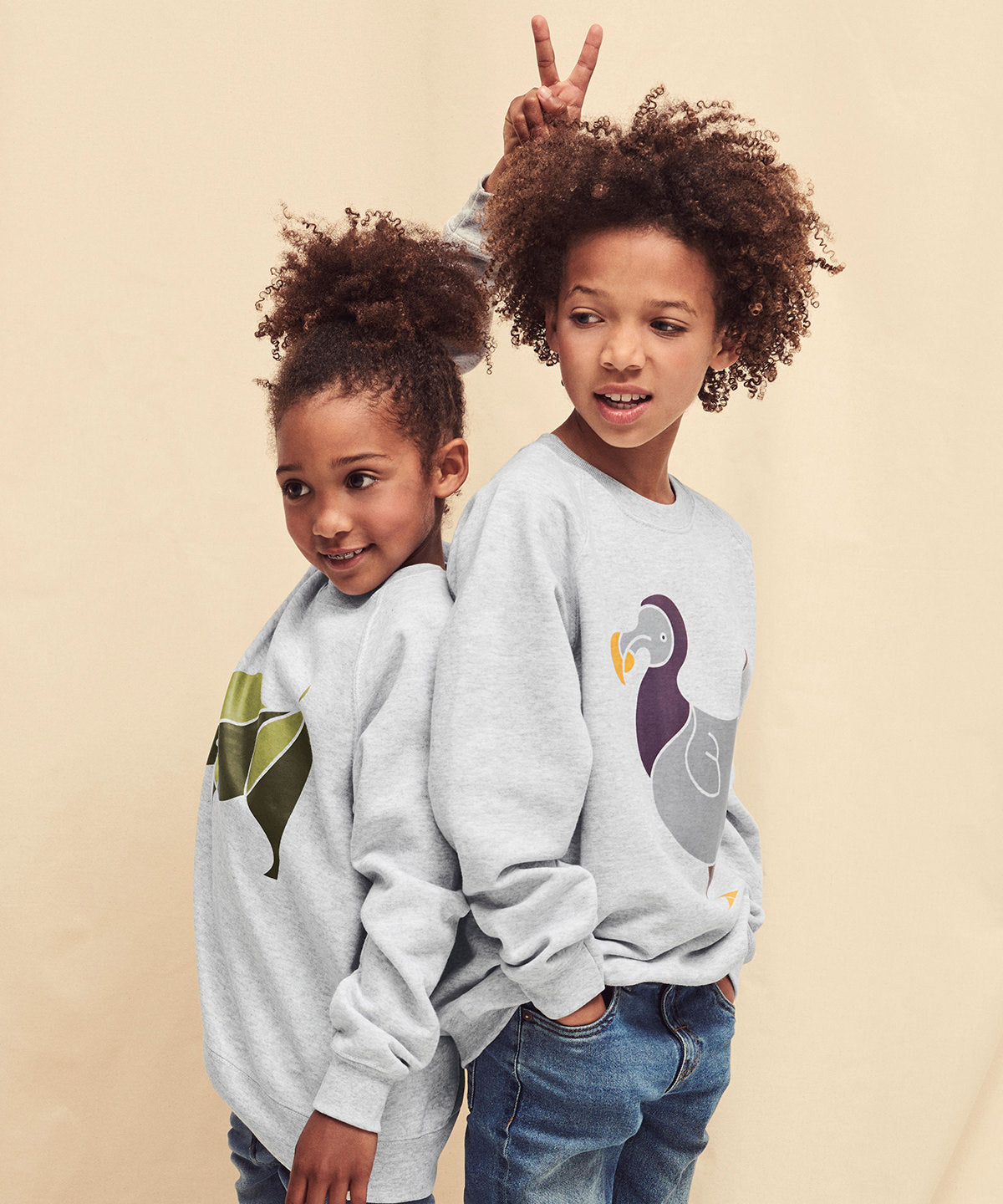 Fruit Of The Loom Kids Classic Raglan Sweatshirt