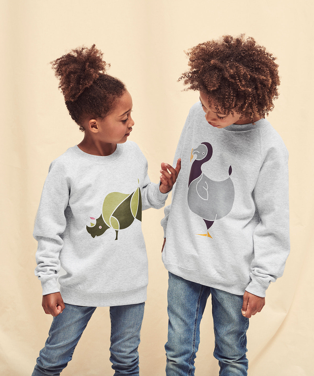 Fruit Of The Loom Kids Classic Raglan Sweatshirt