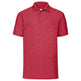 Fruit Of The Loom 65/35 Polo - Heather Red