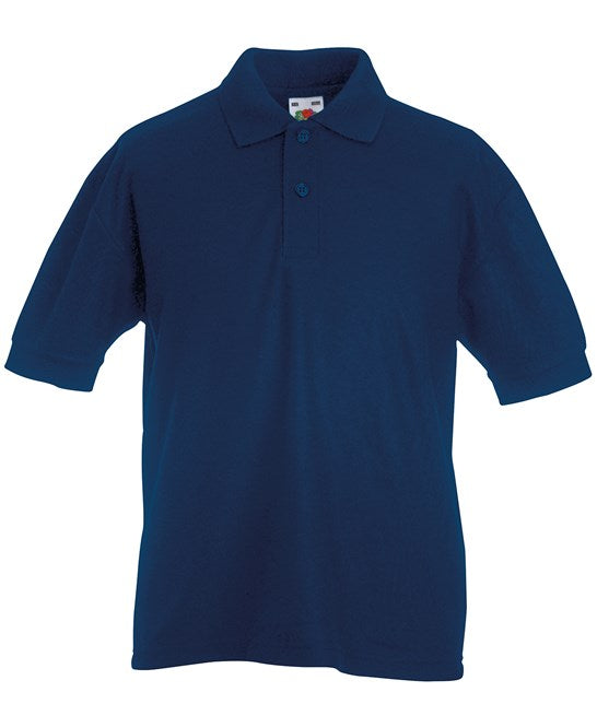 Fruit Of The Loom Kids 65/35 Piqué Polo