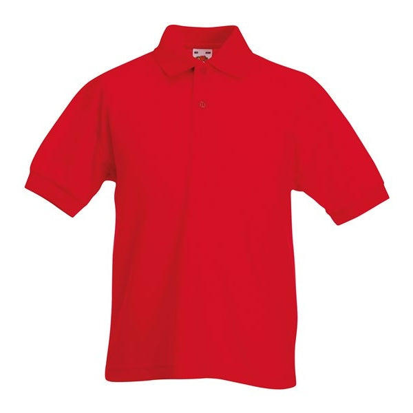 Fruit Of The Loom Kids 65/35 Piqué Polo