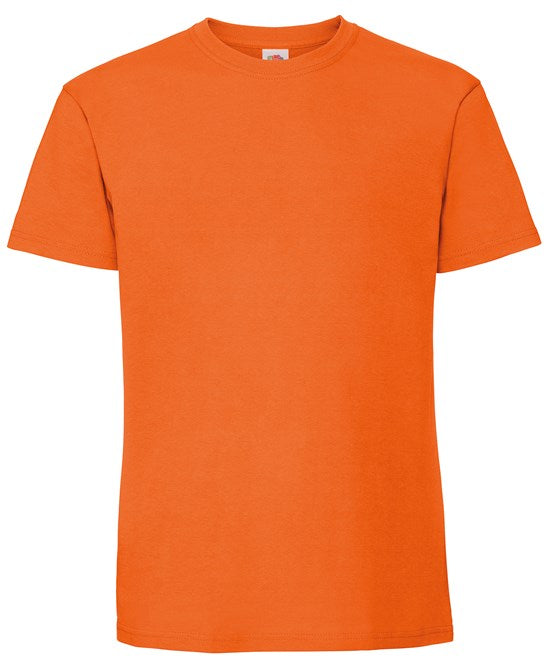 Fruit Of The Loom Iconic 195 Ringspun Premium T - Orange