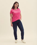 Fruit Of The Loom Women's Iconic T - Red