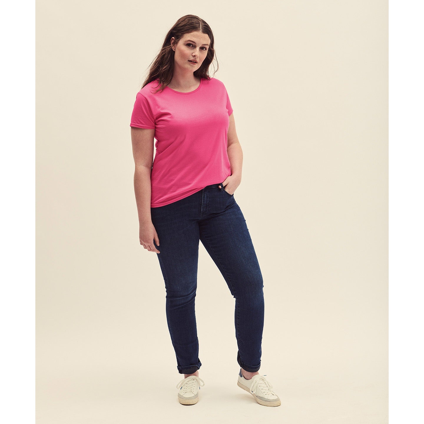 Fruit Of The Loom Women's Iconic T - Heather Royal