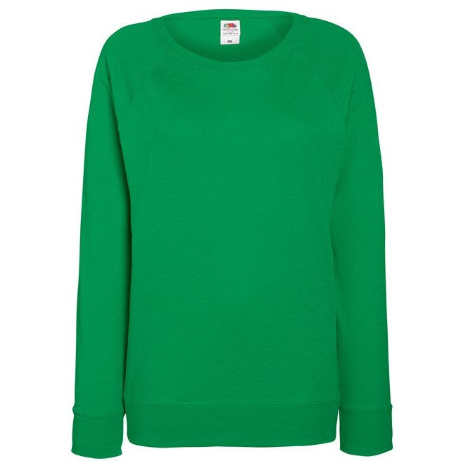 Fruit Of The Loom Women's Lightweight Raglan Sweatshirt