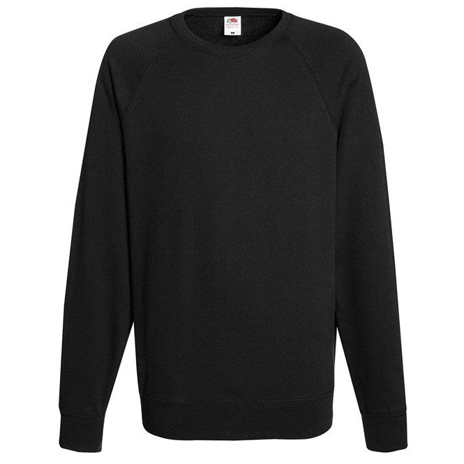 Fruit Of The Loom Lightweight Raglan Sweatshirt
