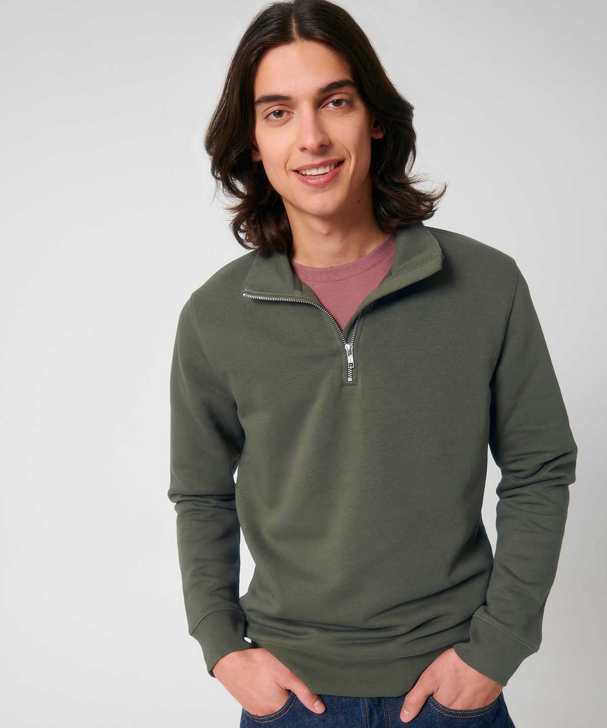 Stanley/Stella Stanley Trucker Quarter-Zip Sweatshirt (Stsm611)