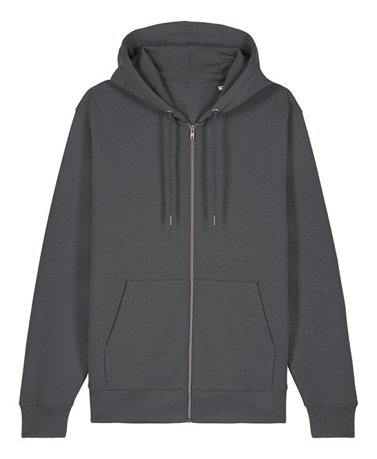 Stanley/Stella Unisex Cultivator 2.0 Iconic Zip-Thru Hoodie Sweatshirt (Stsu179) - Anthracite