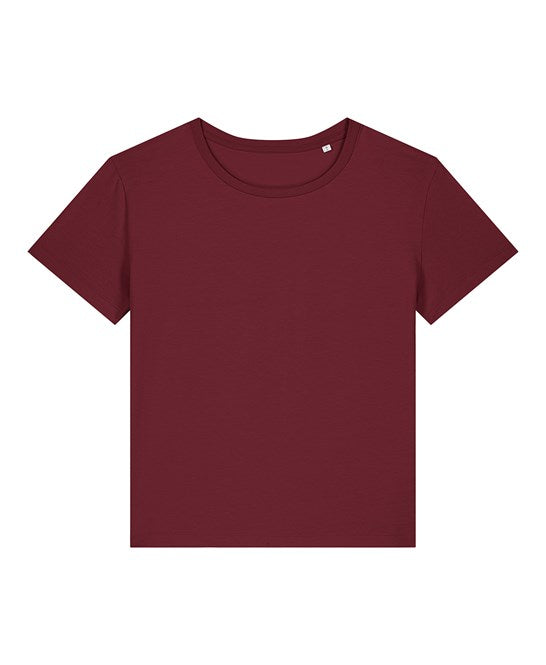 Stanley/Stella Women's Stella Serena Iconic Mid-Light T-Shirt (Sttw173) - Burgundy