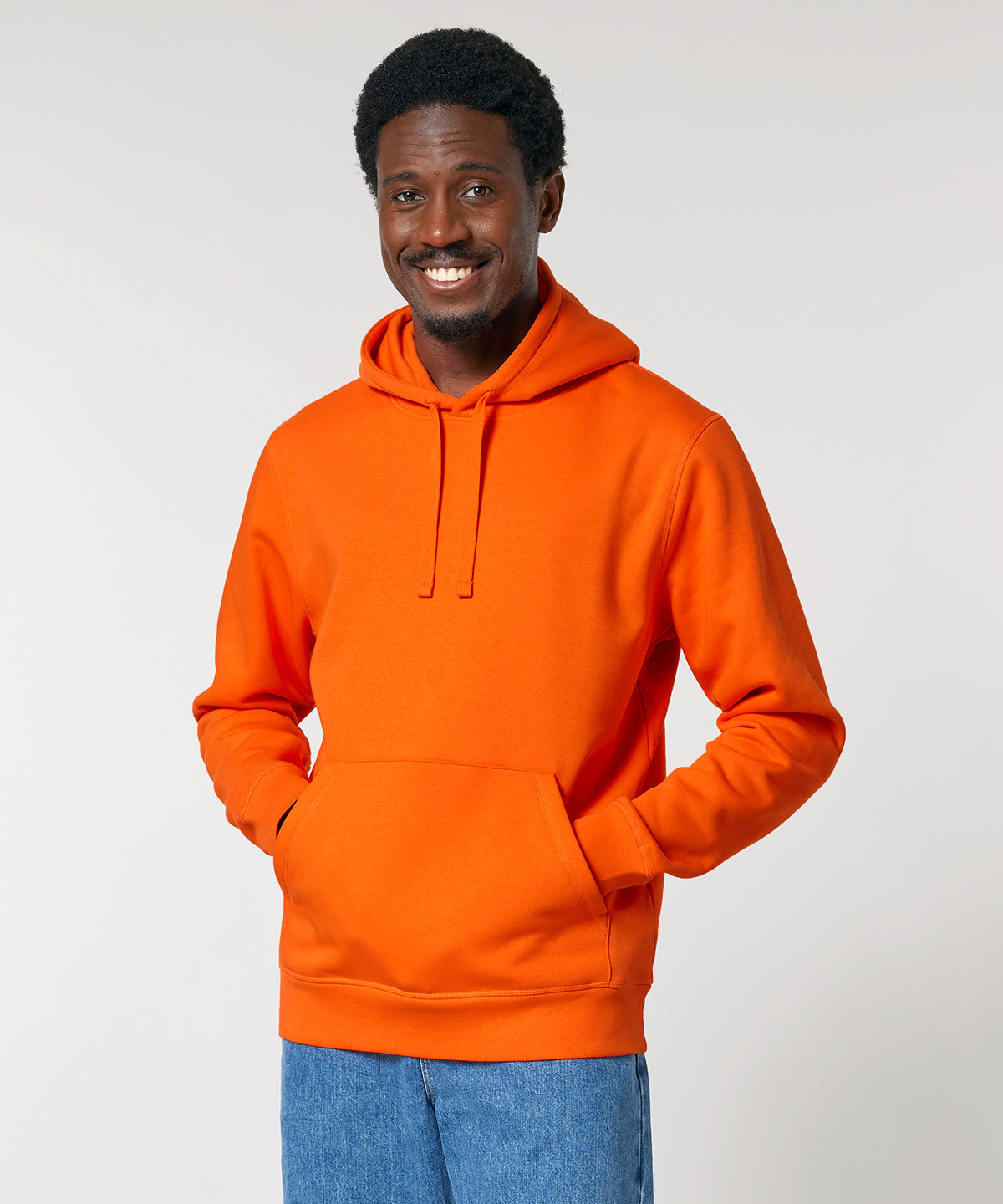 Stanley/Stella Unisex Drummer 2.0 Hoodie (Stsu168) - Bright Orange