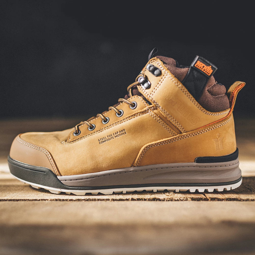 Scruffs Switchback Safety Boots Tan