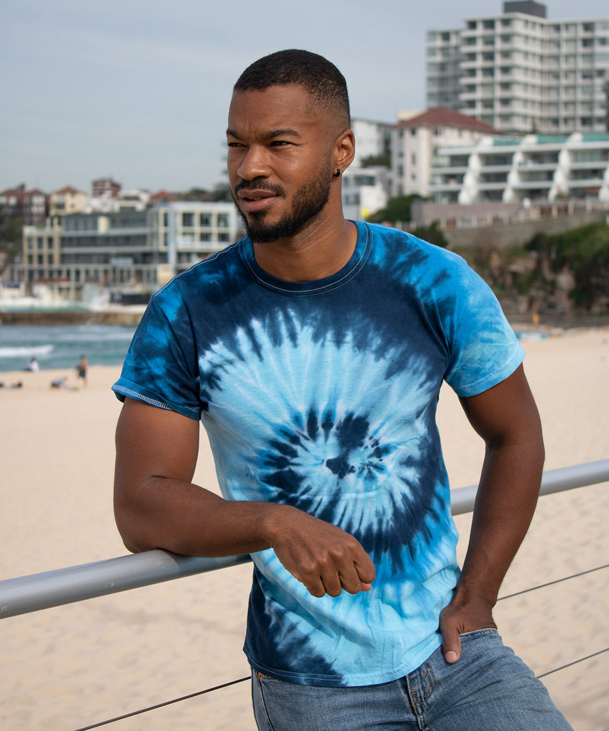 Colortone Tie-Dye Shirt - Blue Ocean