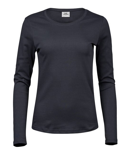 Tee Jays TJ004 Women’s Long Sleeve Interlock Tee (590)