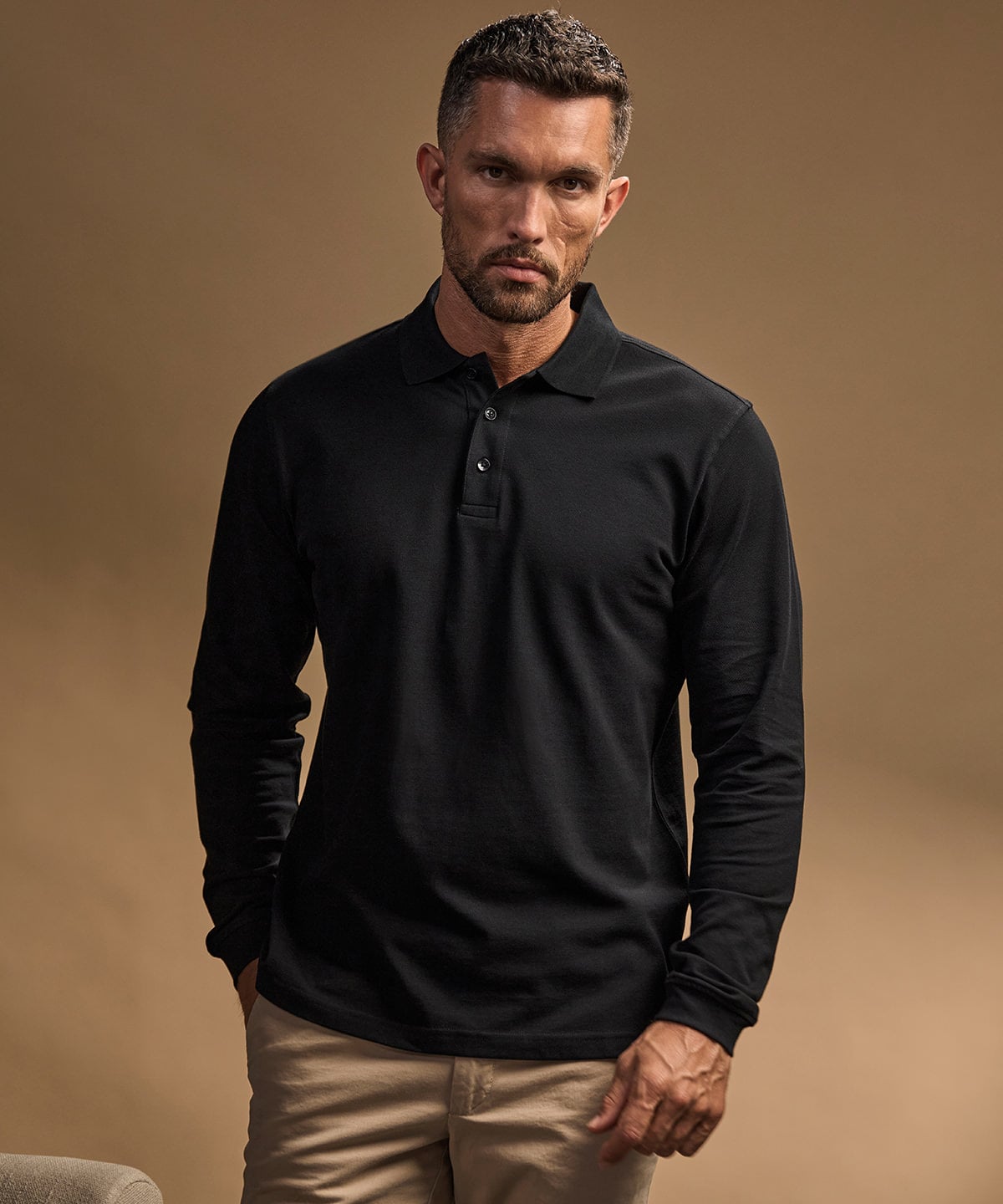 Tee Jays TJ010 Luxury Stretch Long Sleeve Polo (1406)