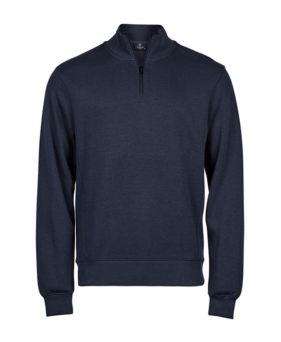 Tee Jays TJ058 Ribbed Interlock Half-Zip (5506)