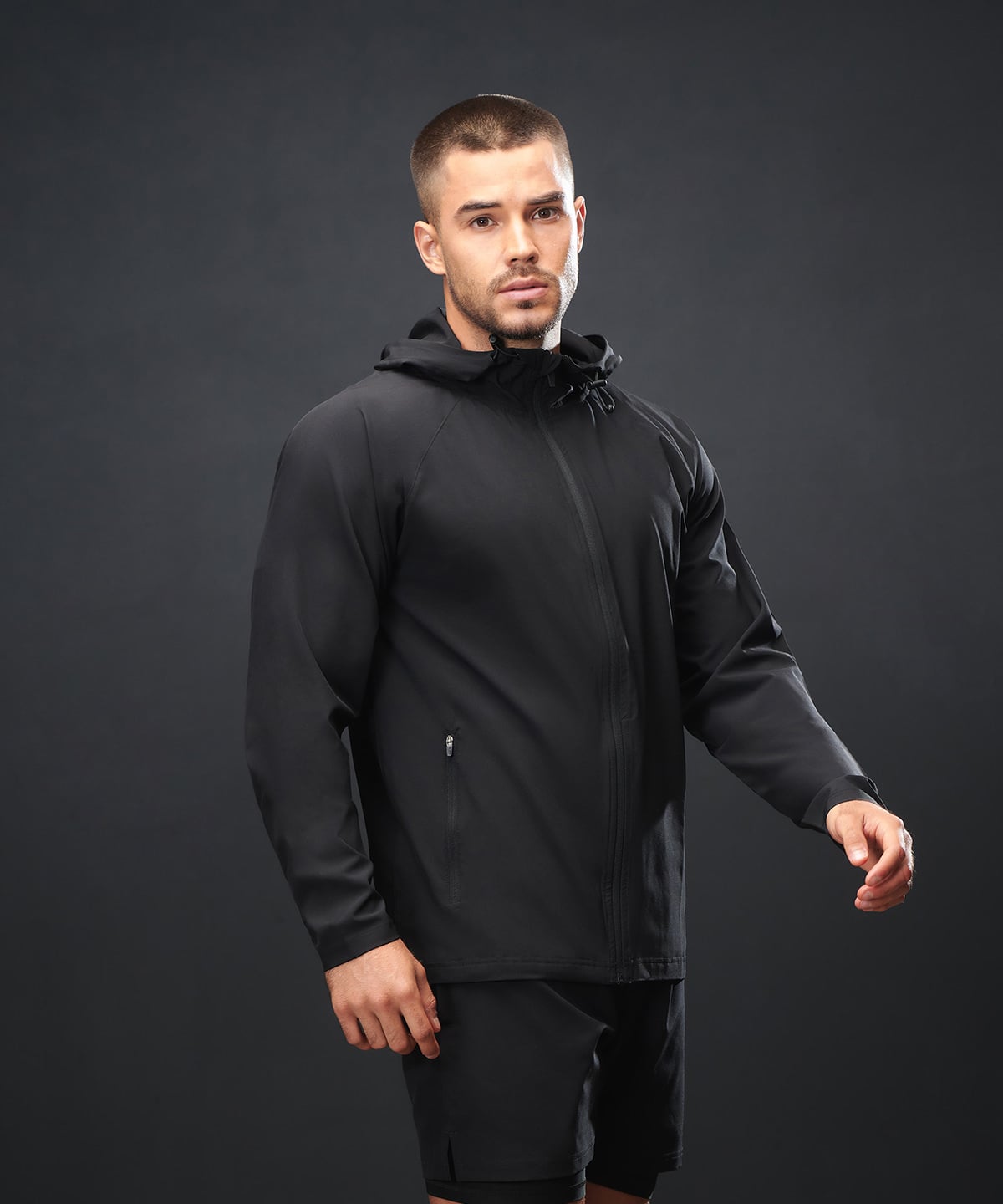 Tombo TL578 Technical Zip-Through Hoodie