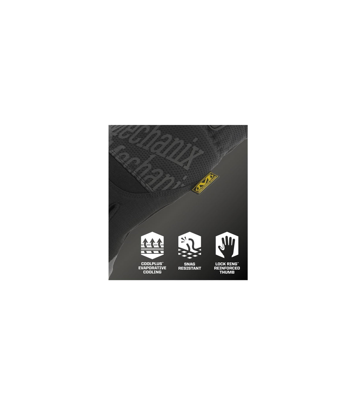 Mechanix Wear FastFit Work Gloves Black