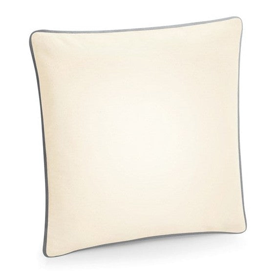 Westford Mill Fairtrade Cotton Piped Cushion Cover