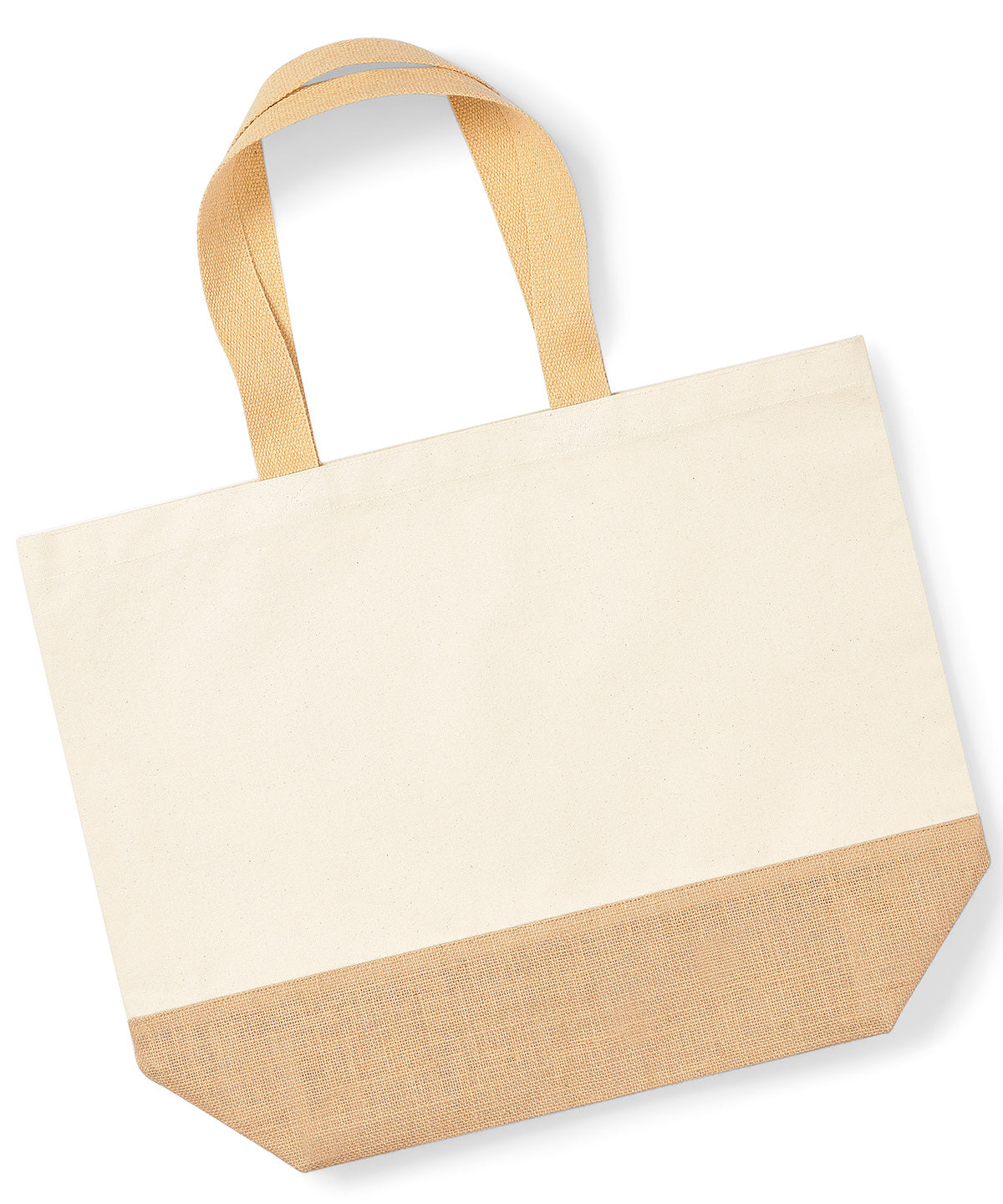 Westford Mill Jute Base Canvas Tote Xl