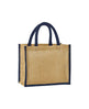 Westford Mill Natural Starched Jute Midi Tote