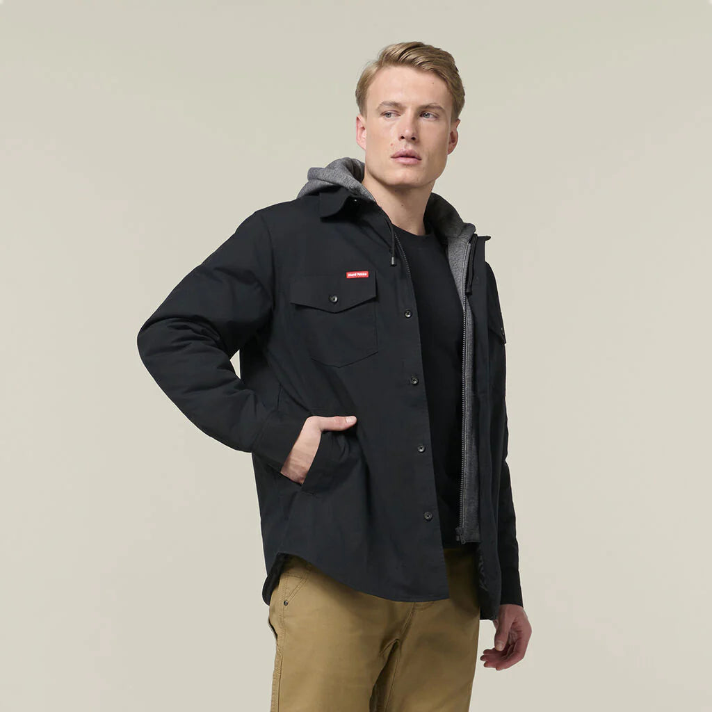 Hard Yakka Quilted Solid Shacket