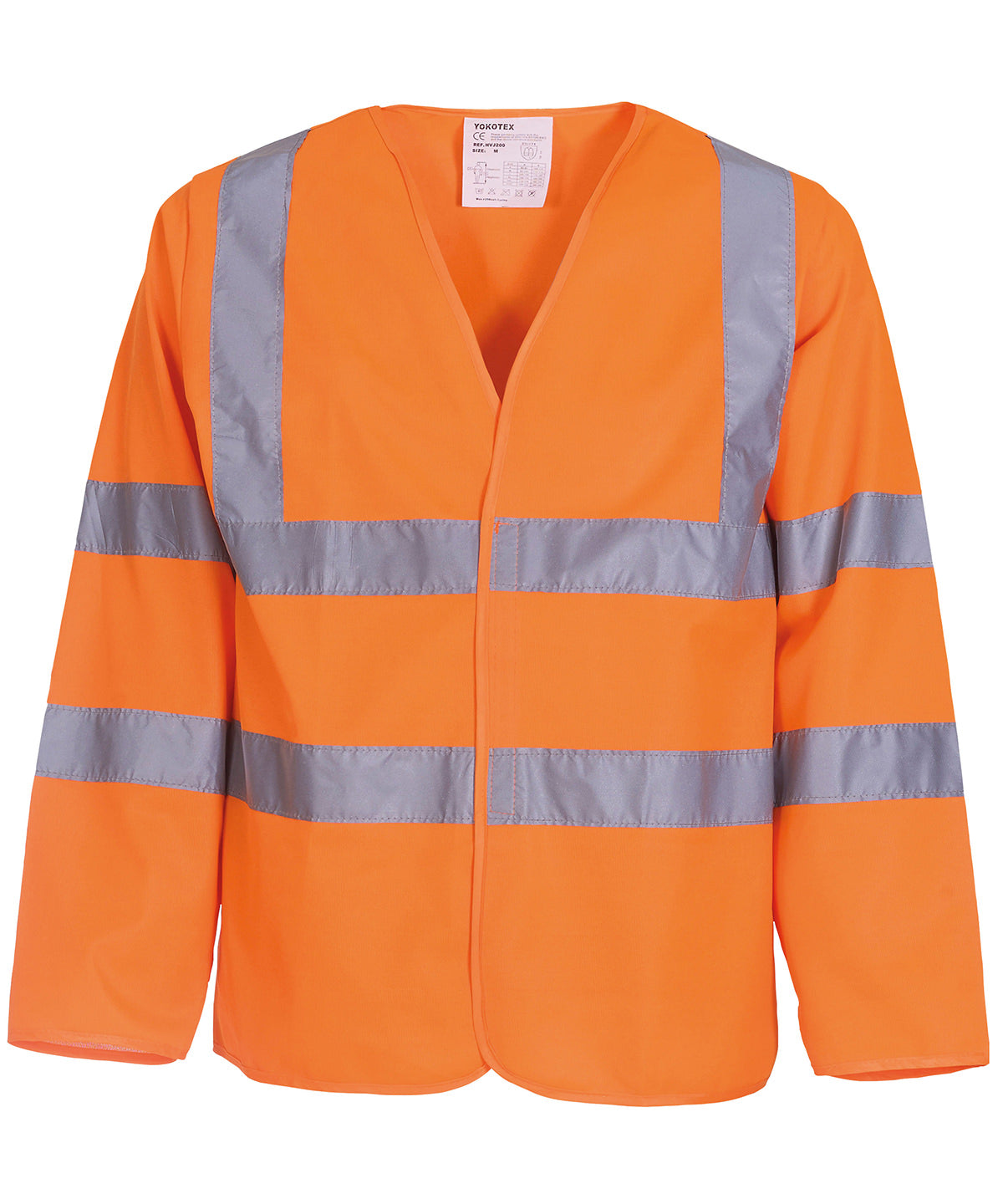 Yoko Hi-Vis Long Sleeve Waistcoat