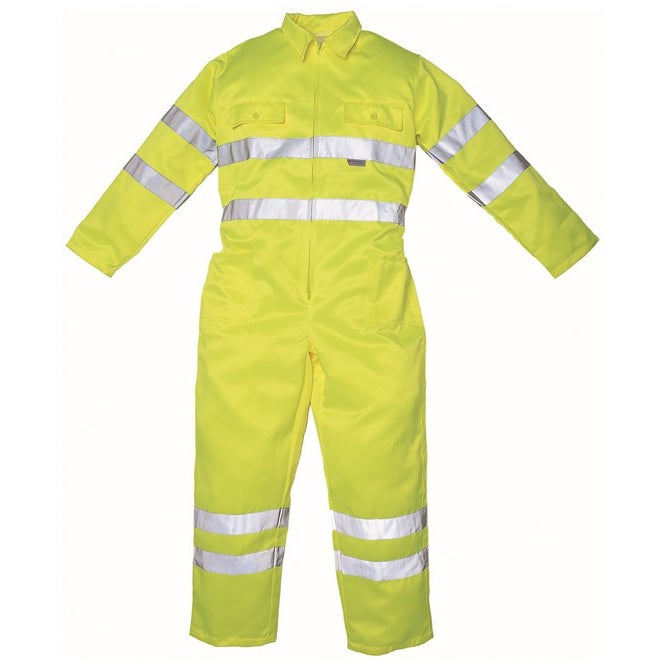 Yoko Hi-Vis Polycotton Coverall