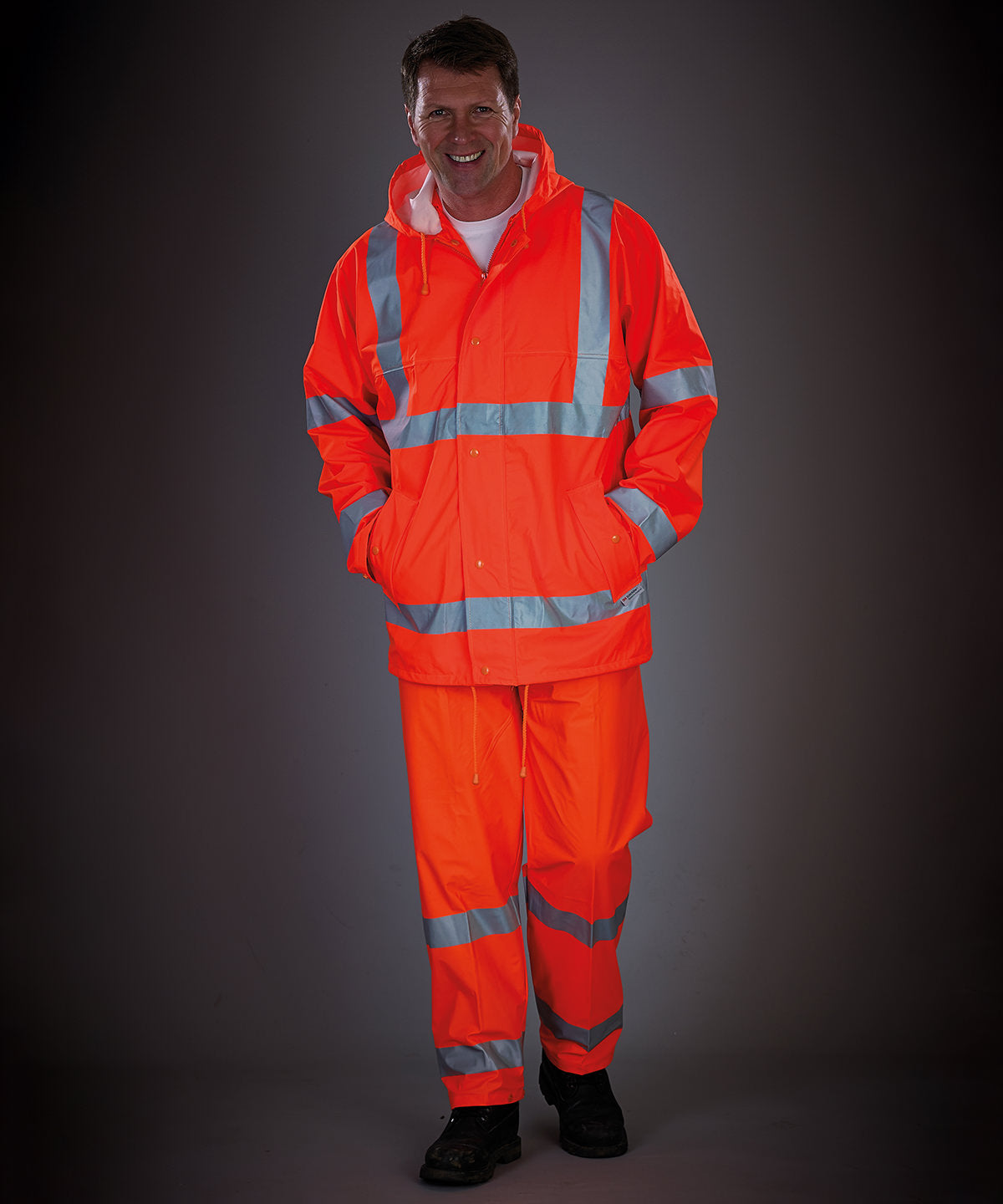 Yoko Hi-Vis Soft Flex Breathable U-Dry Jacket (Hvs450)