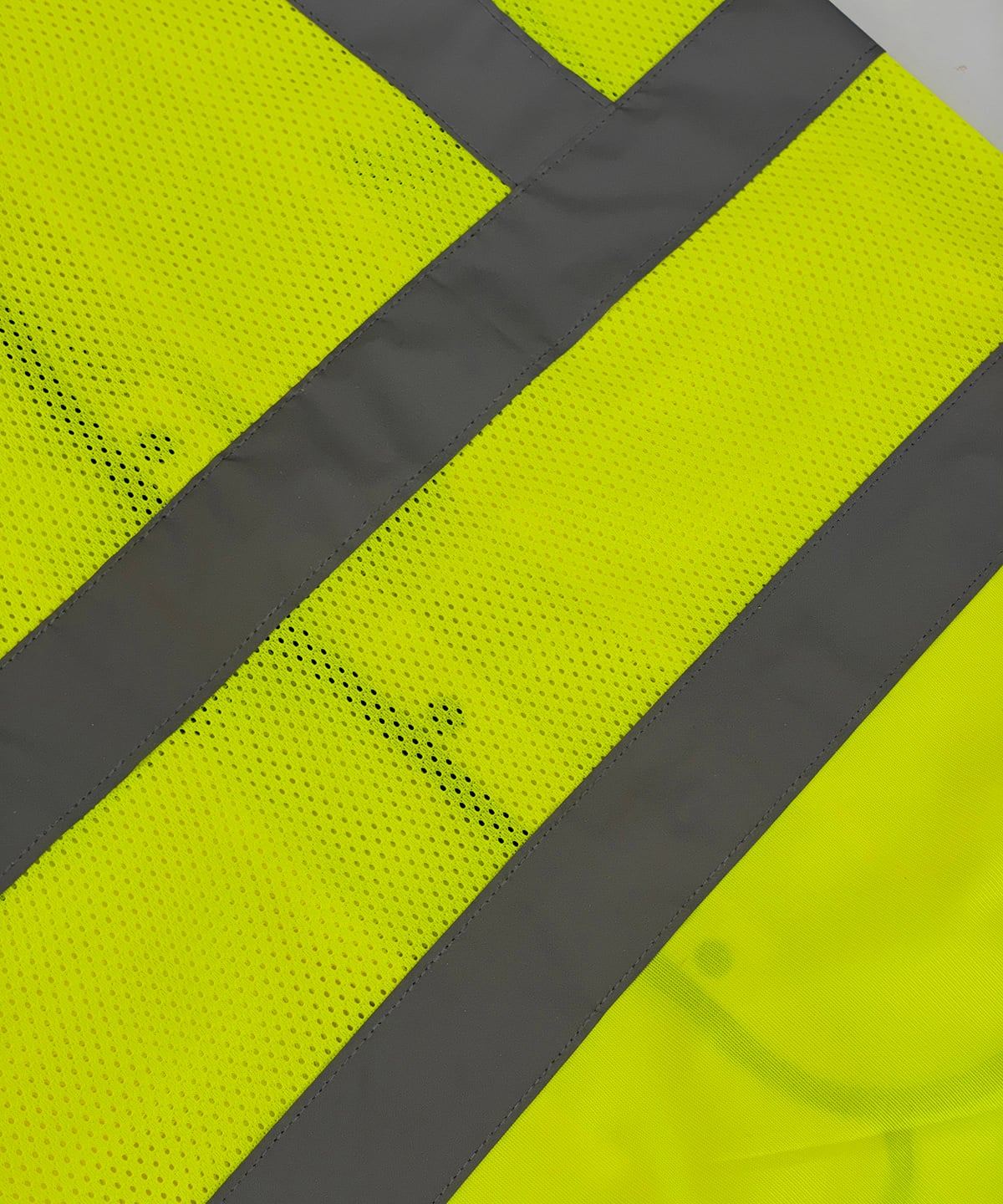 Yoko YK057 Hi-Vis Superior Open Mesh Button Waistcoat (hvw860)