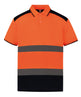 Yoko Hi-Vis Two-Tone Polo Shirt