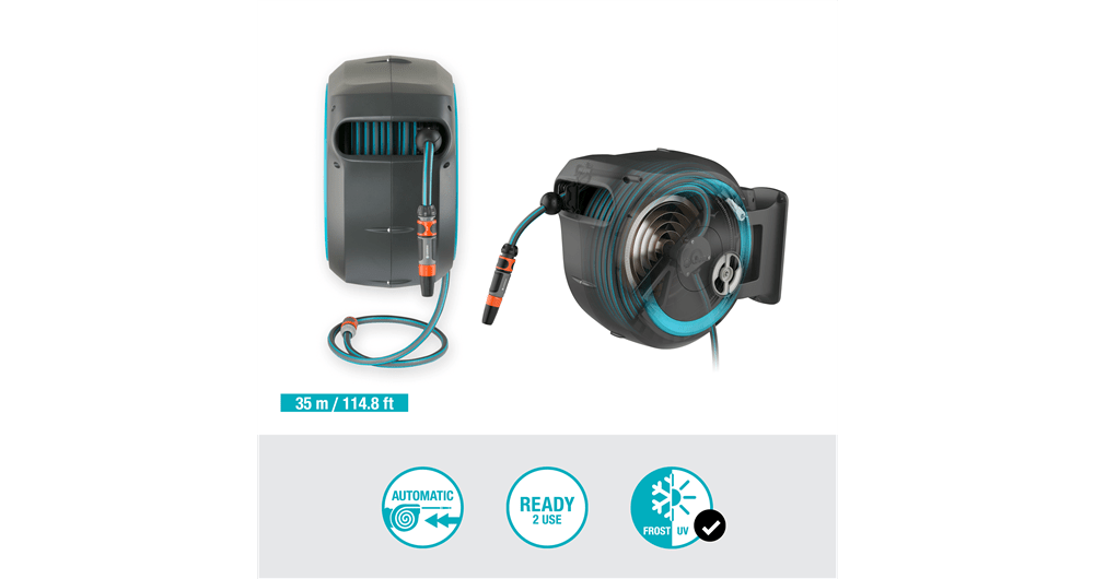 Gardena Wall-Mounted Hose Box RollUp XL