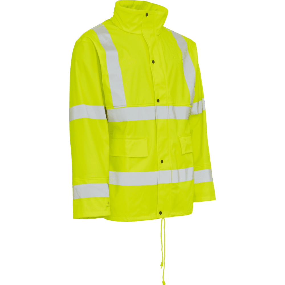 ELKA Dry Zone Visible Jacket 026300R #colour_hi-vis-yellow