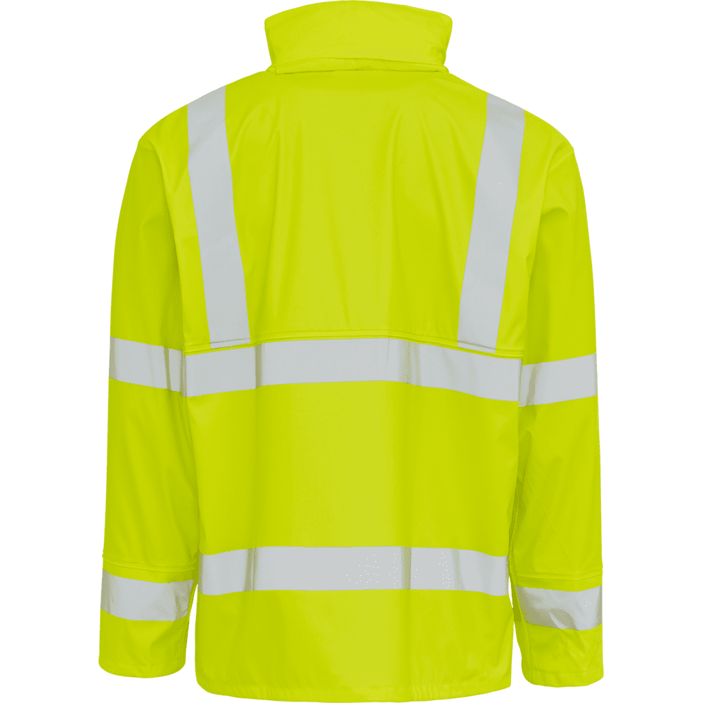 ELKA Dry Zone Visible Jacket 026300R #colour_hi-vis-yellow