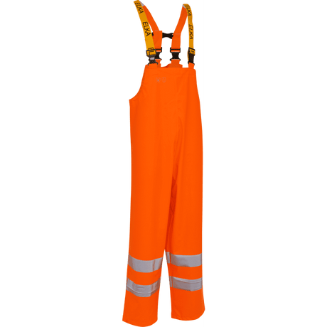 ELKA Securetech Multinorm PU Bib & Brace 028850R #colour_hi-vis-orange