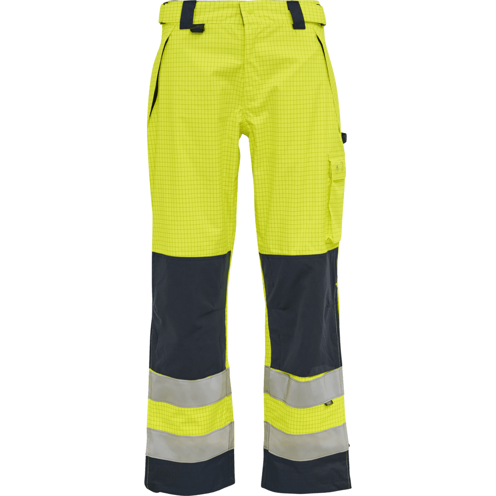 ELKA Securetech Multinorm Waist Trousers 082450R #colour_hi-vis-yell-navy